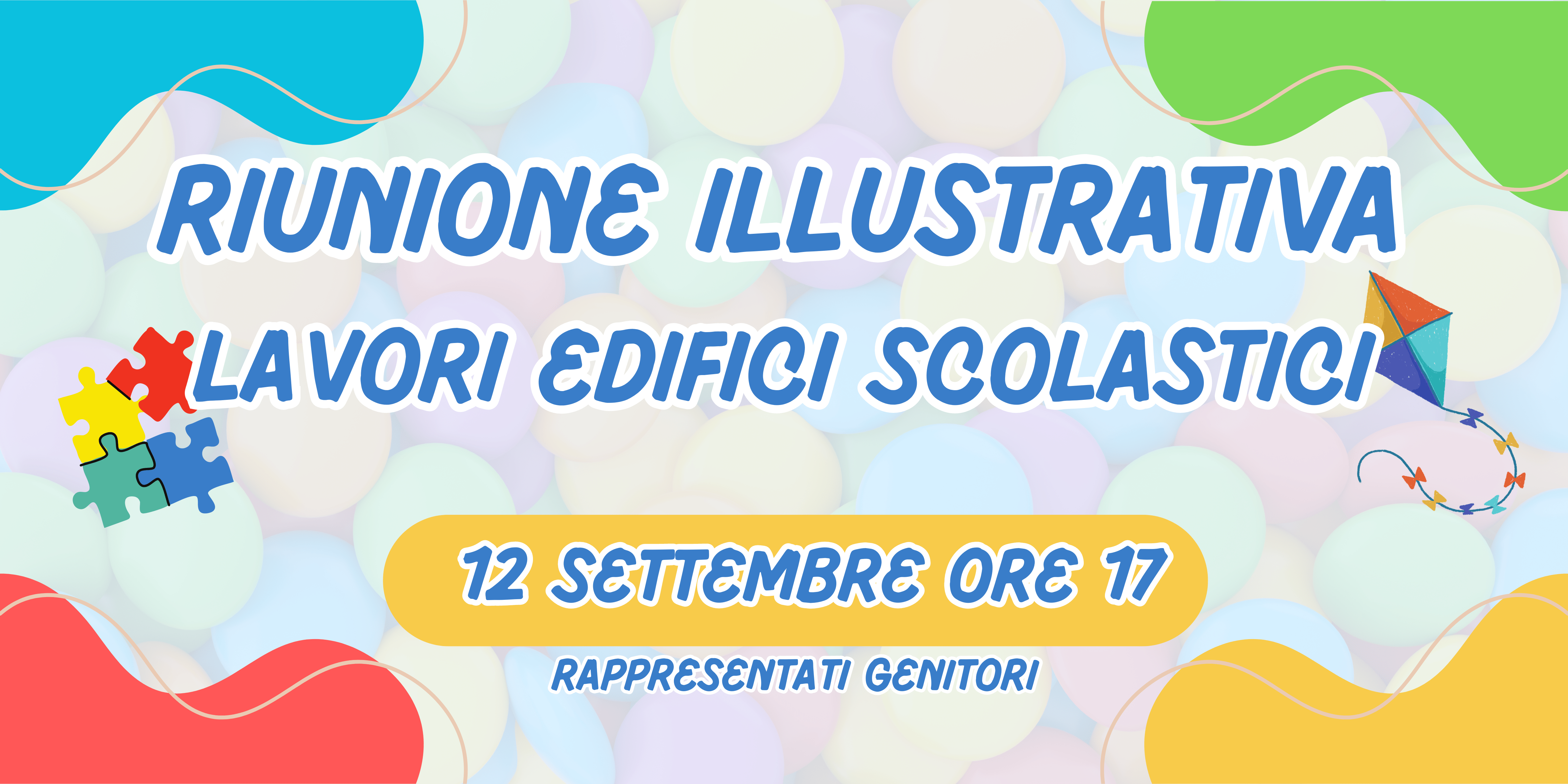 Riunione illustrativa lavori edifici scolastici